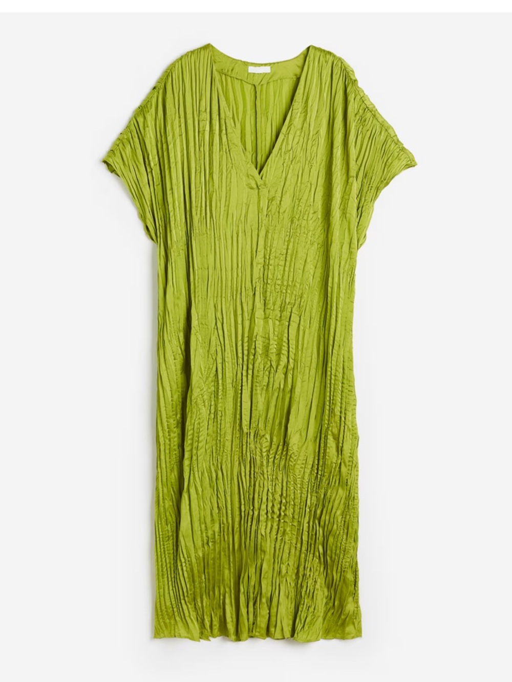 H&M Pleated Tunic Dress- Green - Picture 5 of 5